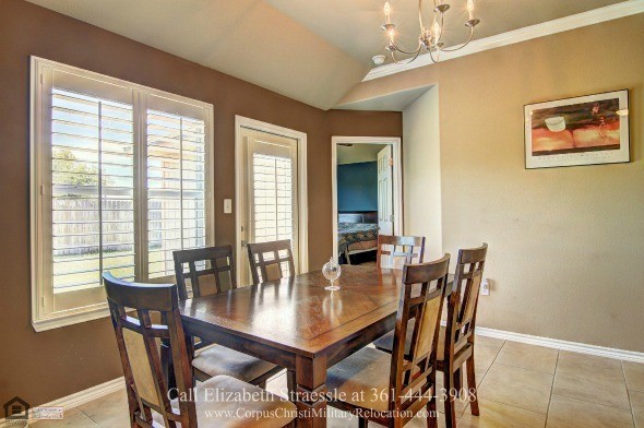Homes for Sale in Portland TX - The open floor plan of this Portland TX home for sale is perfect for entertaining.